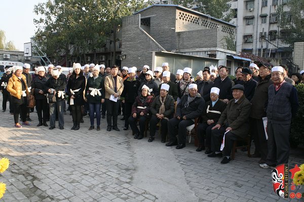 著名豫劇表演藝術(shù)家、“汴京三王”之一王敬先追悼會(huì)現(xiàn)場(chǎng)