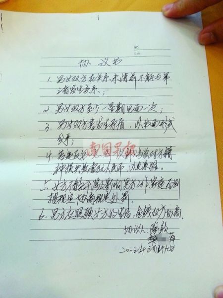 雙方簽訂的“協(xié)議書”