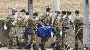 意大利海軍相信他們將發(fā)現(xiàn)更多海難死者。