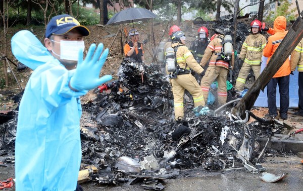 當(dāng)?shù)貢r間7月17日上午,一架直升機在光州市光山區(qū)水莞地區(qū)墜毀,造成5人死亡。