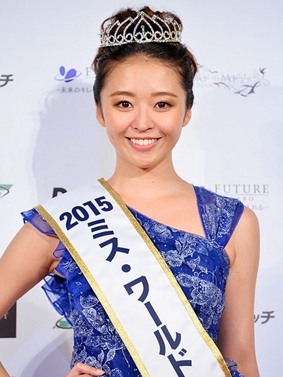 2015年世界小姐日本賽區(qū)冠軍中川知香