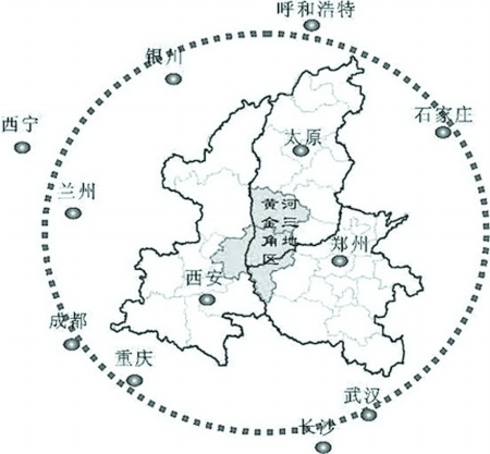 豫晉陜黃河金三角地區(qū)