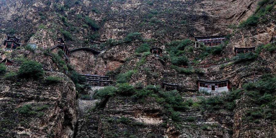 河北宣化“空中道觀群”對外開放