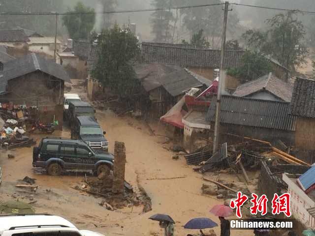 7月28日,云南省保山市隆陽區(qū)瓦房鄉(xiāng)喜坪村上坪小組發(fā)生山洪災(zāi)害