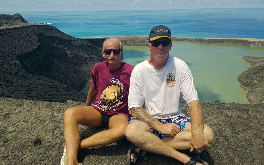 太平洋海底火山噴發(fā)催生新島嶼