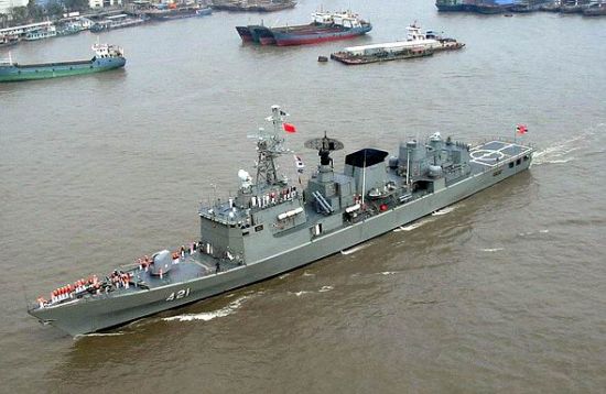 資料圖：中國為泰國建造的納萊頌恩級護(hù)衛(wèi)艦。