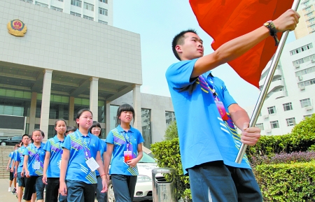 2012河南公安英烈子女夏令營開營