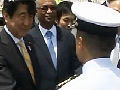 安倍視察日本首個(gè)海外軍事基地