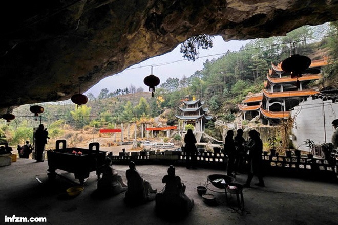 　　資料圖片：天臺山慈恩寺。 （慈恩寺官網(wǎng)/圖）